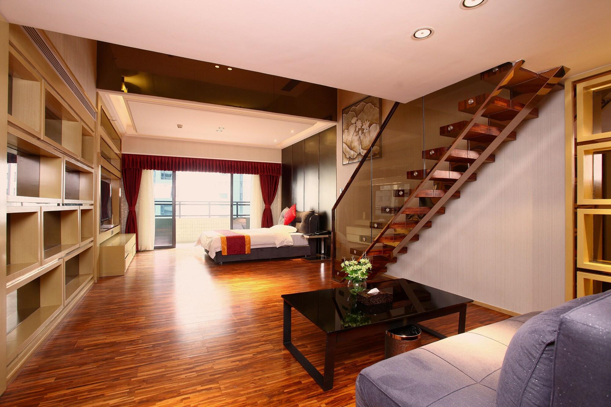 Heefun Apartment Hotel Guangzhou - Poly D Plaza Branch Buitenkant foto
