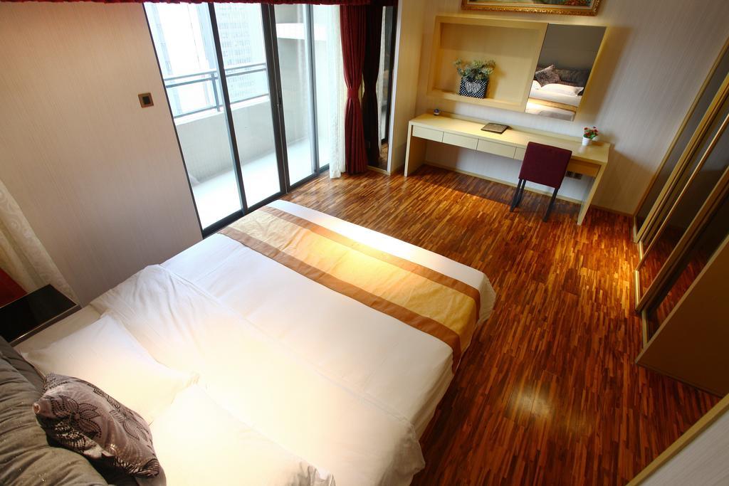 Heefun Apartment Hotel Guangzhou - Poly D Plaza Branch Kamer foto