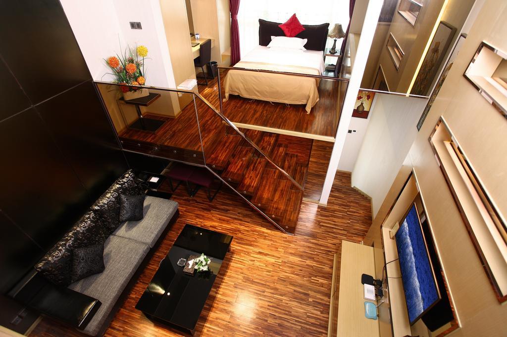 Heefun Apartment Hotel Guangzhou - Poly D Plaza Branch Kamer foto