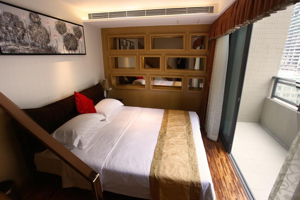 Heefun Apartment Hotel Guangzhou - Poly D Plaza Branch Kamer foto