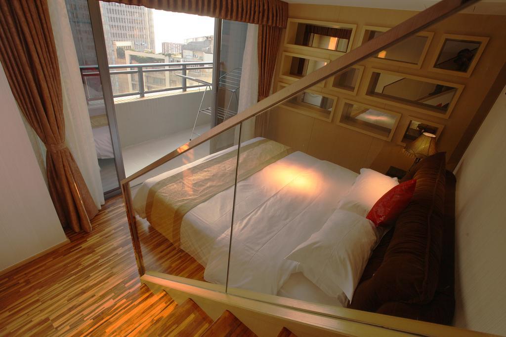 Heefun Apartment Hotel Guangzhou - Poly D Plaza Branch Kamer foto